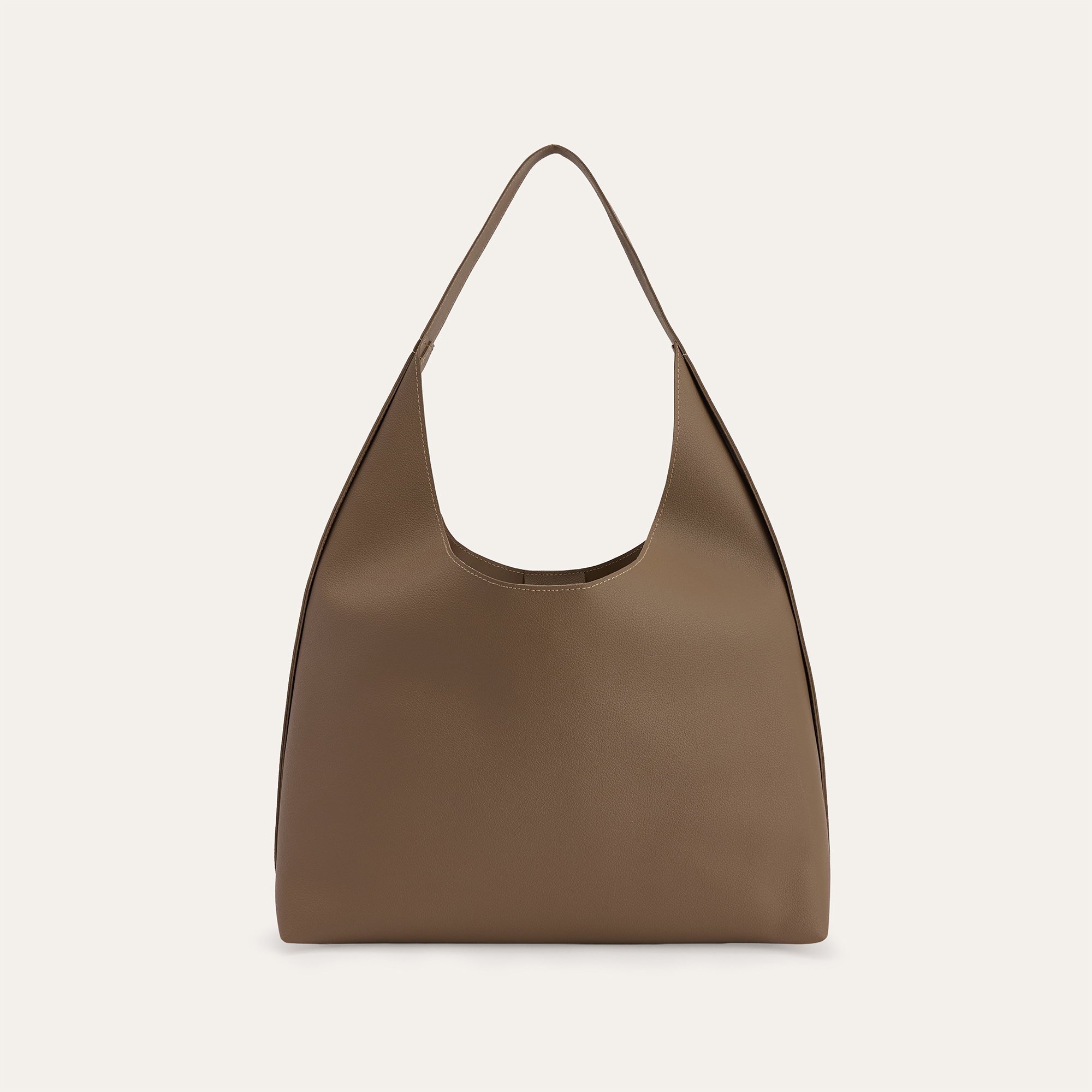 DERİ GÖRÜNÜMLÜ EL ÇANTASI