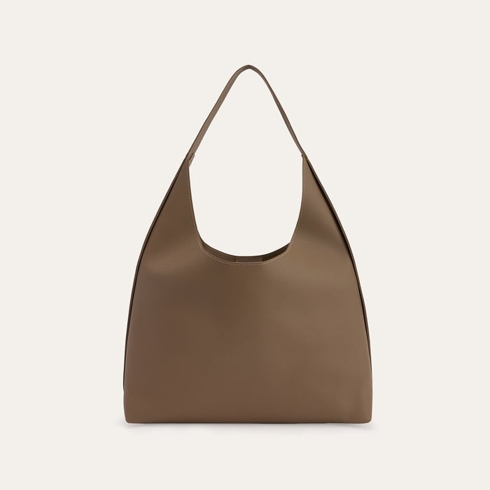 DERİ GÖRÜNÜMLÜ EL ÇANTASI