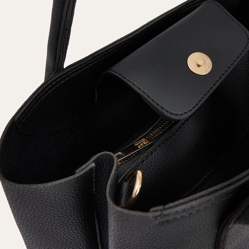 DERİ GÖRÜNÜMLÜ OMUZ ÇANTASI