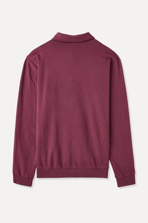 POLO YAKA SWEATSHIRT
