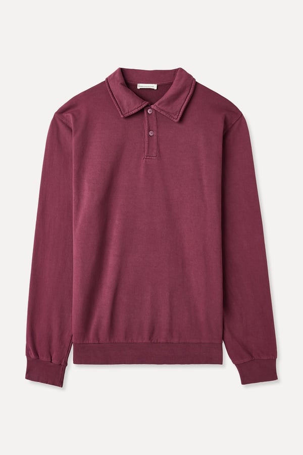 POLO YAKA SWEATSHIRT