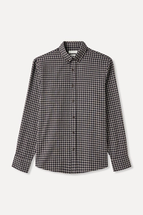 REGULAR FIT EKOSELİ UZUN KOLLU GÖMLEK