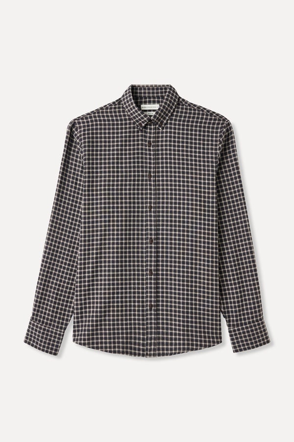 REGULAR FIT EKOSELİ UZUN KOLLU GÖMLEK