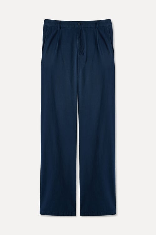 SLIM STRAIGHT FIT BELİ LASTİKLİ PANTOLON