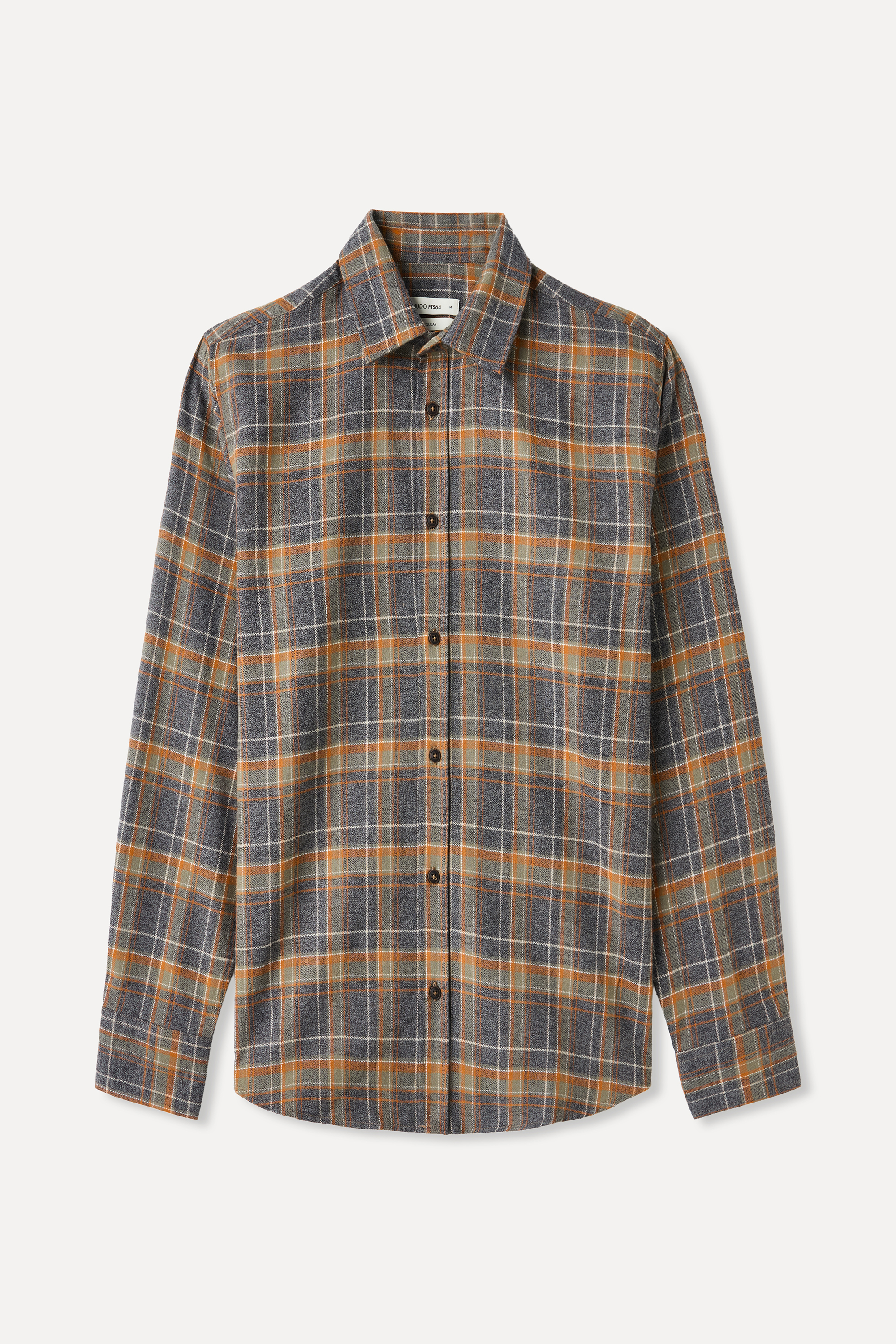 REGULAR FIT EKOSELİ UZUN KOLLU GÖMLEK