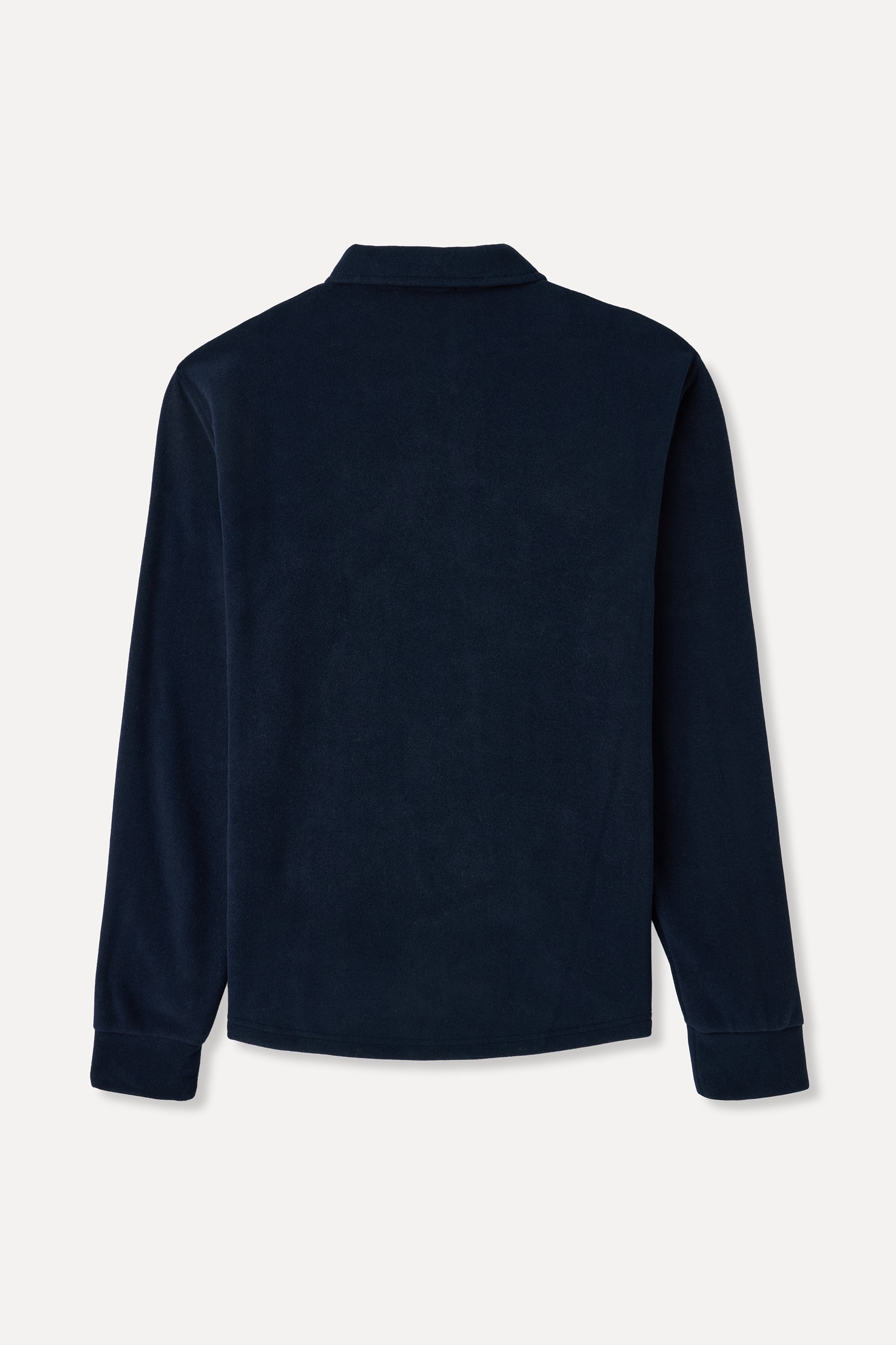 NAKIŞLI POLO YAKA SWEATSHIRT
