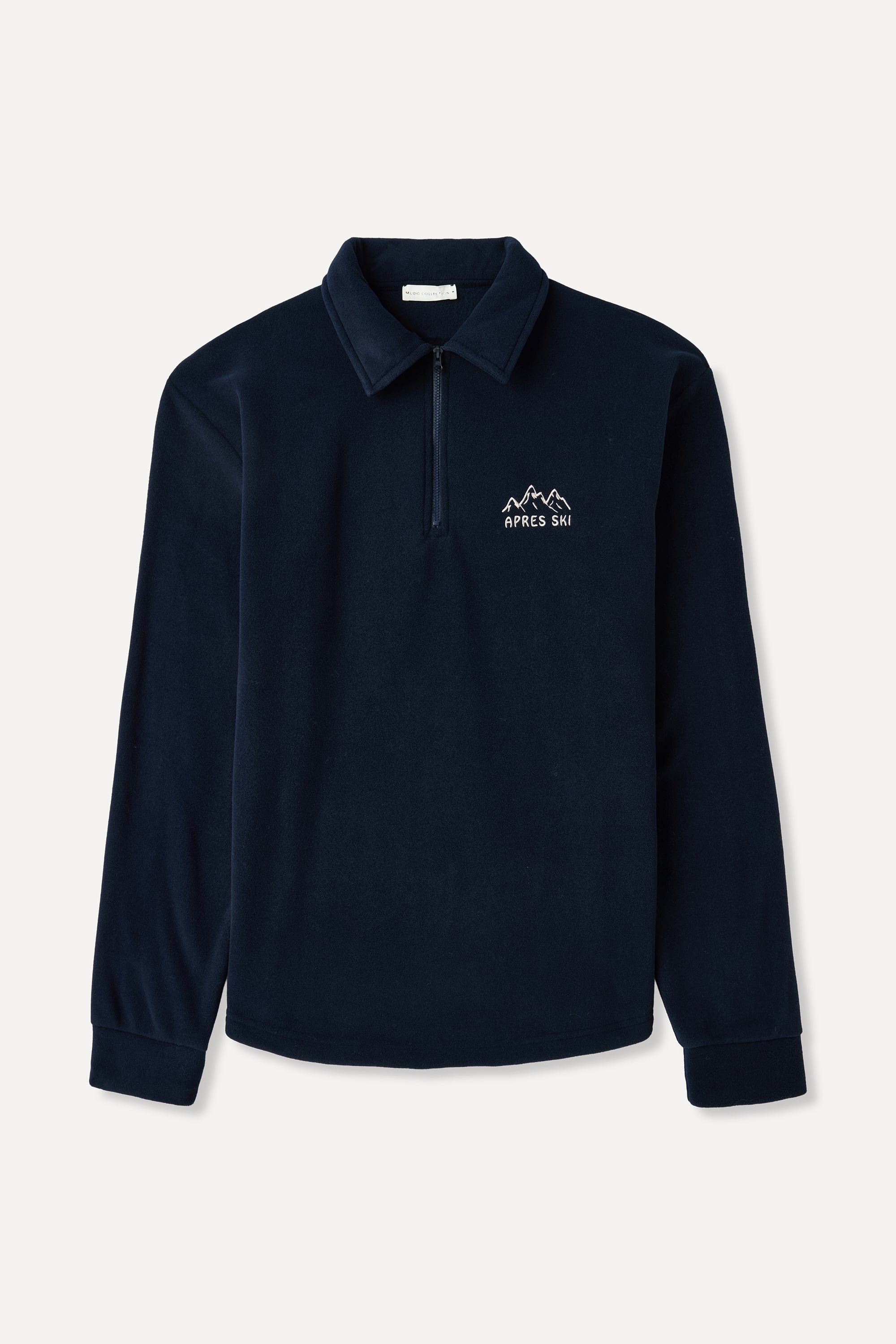 NAKIŞLI POLO YAKA SWEATSHIRT