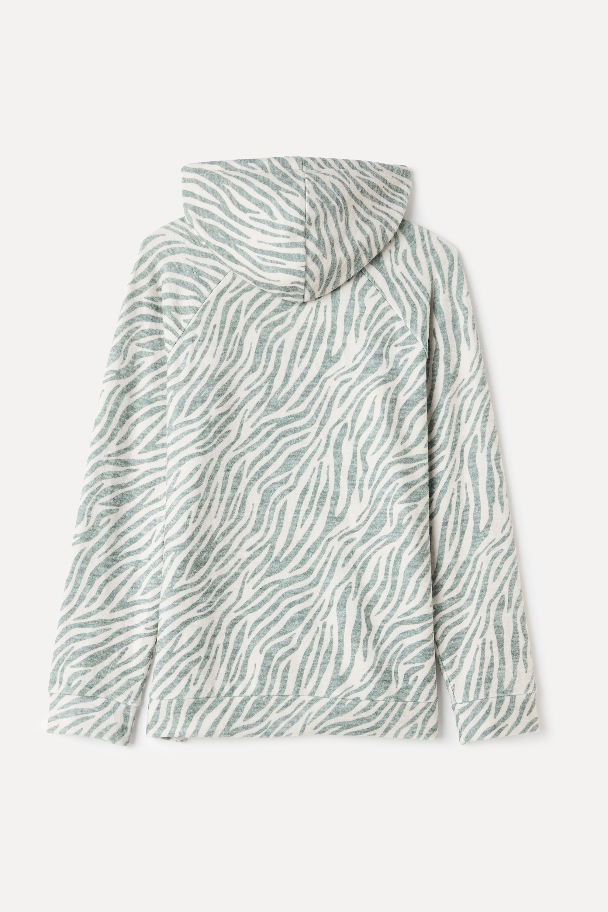 BASKILI KAPÜŞONLU SWEATSHIRT