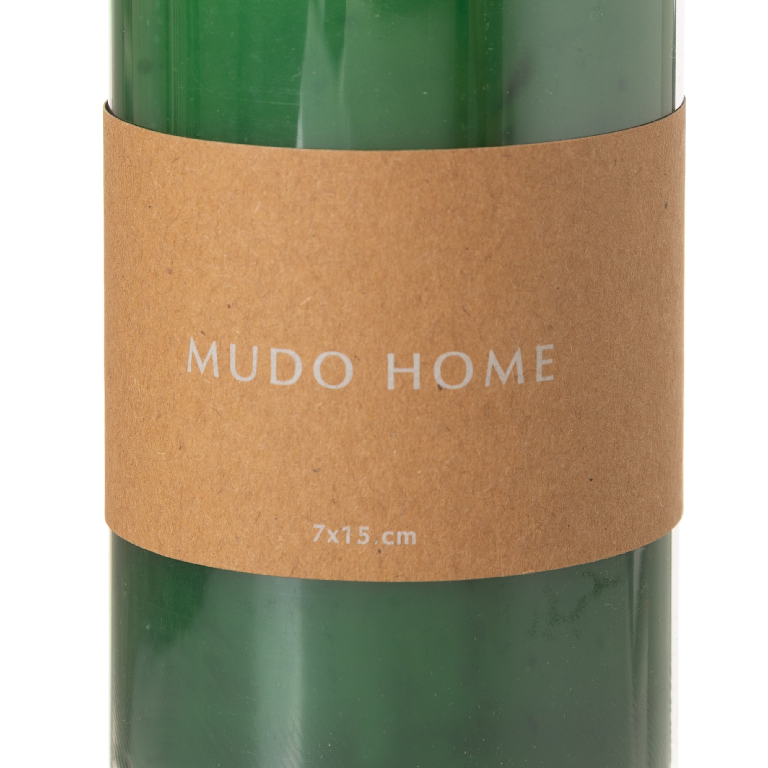 SÜTUN MUM YEŞİL 7X15CM