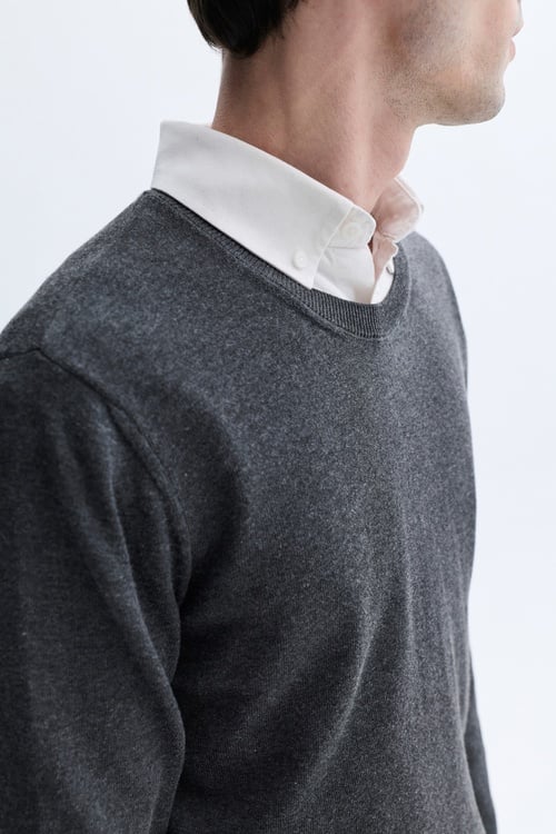  BİSİKLET YAKA TRİKO KAZAK