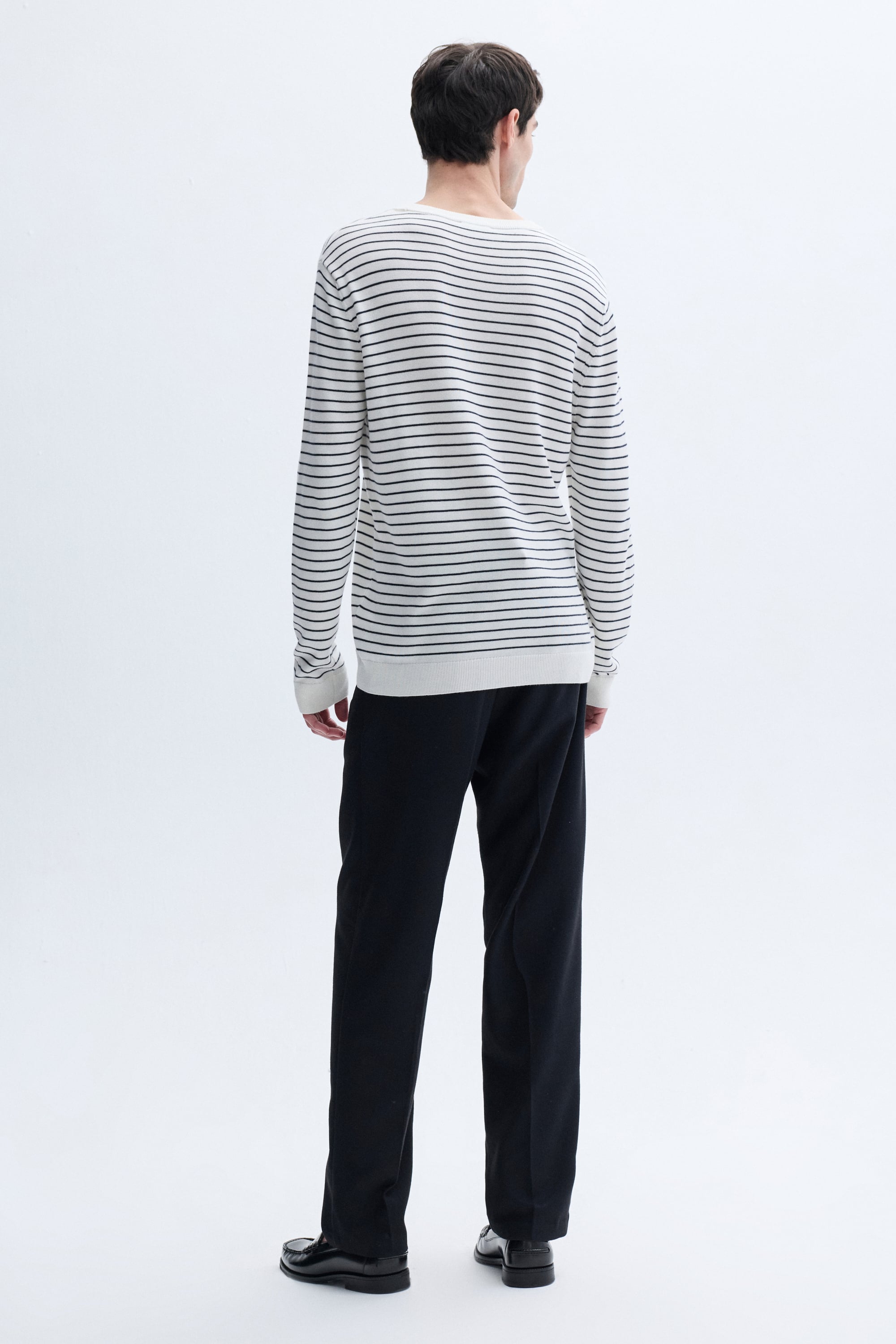 ÇİZGİLİ TRİKO KAZAK