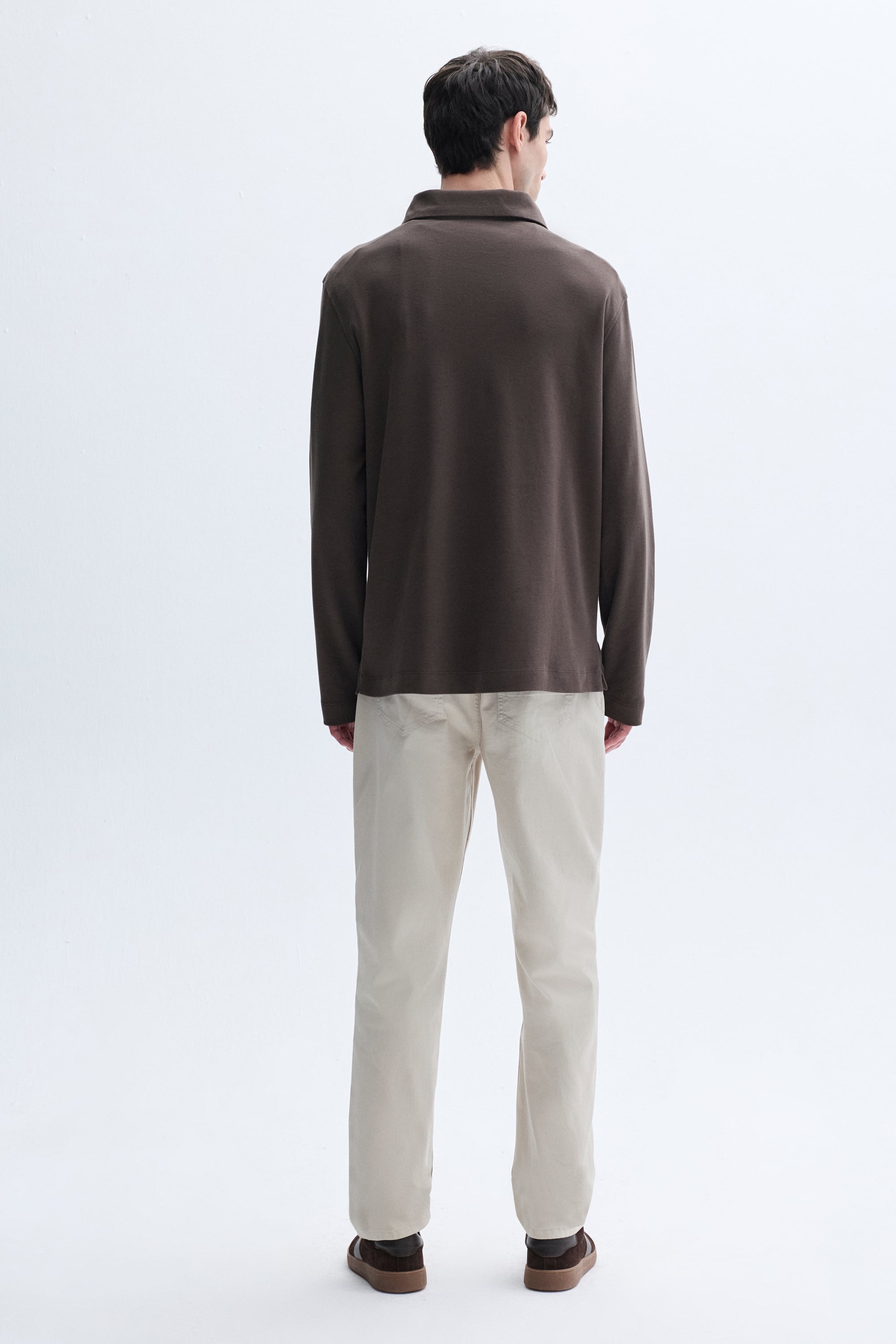 FERMUARLI POLO YAKA SWEATSHIRT