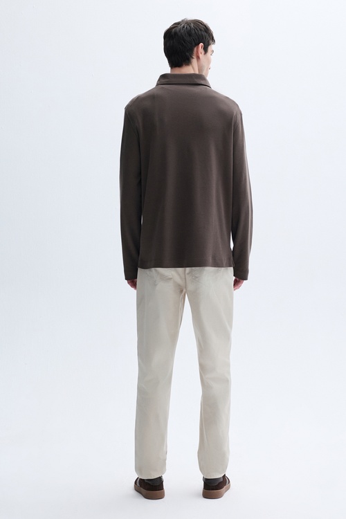  FERMUARLI POLO YAKA SWEATSHIRT