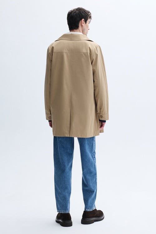 ERKEK YAKA TRENÇKOT