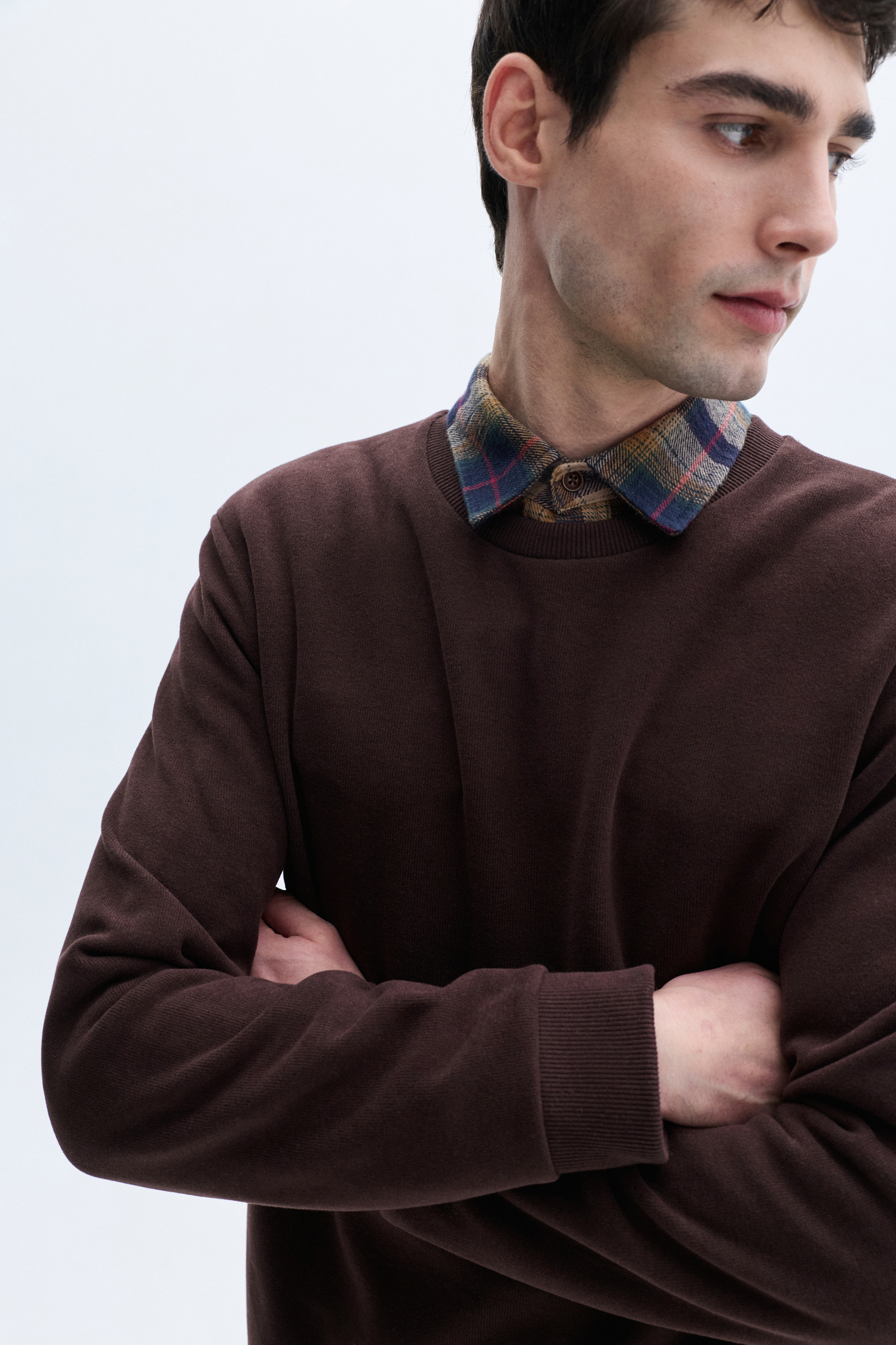 BİSİKLET YAKA SWEATSHIRT