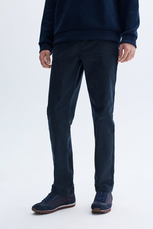 SLIM STRAIGHT FIT PANTOLON