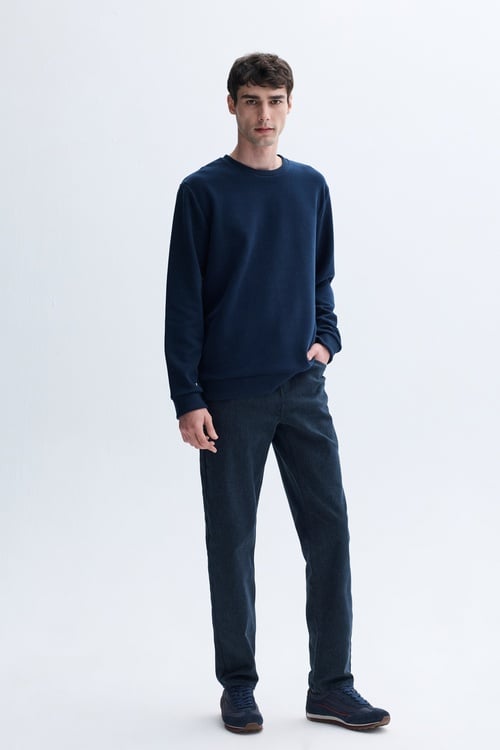 SLIM STRAIGHT FIT PANTOLON