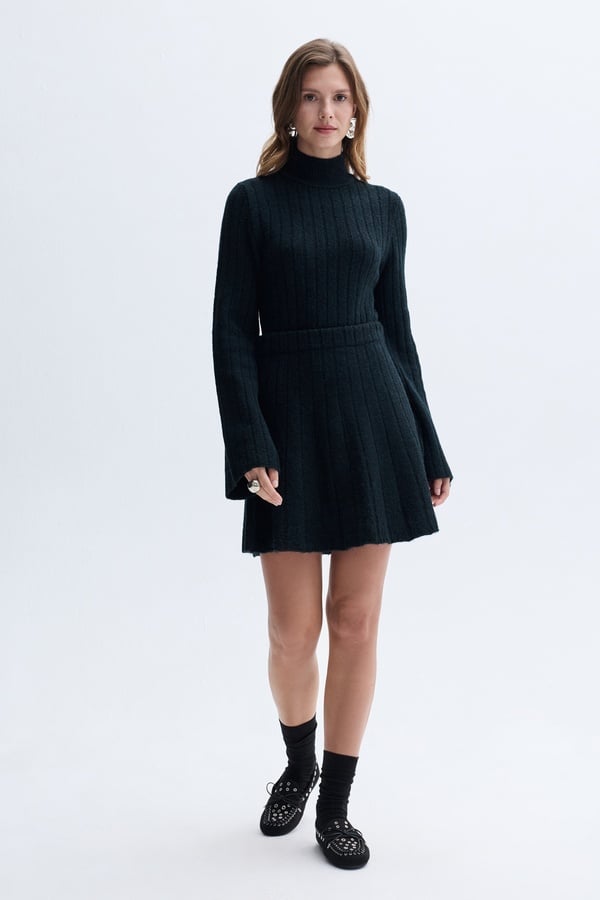 A KESİM TRİKO MİNİ ETEK