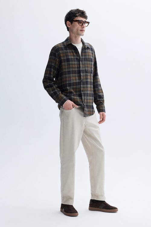 SLIM STRAIGHT FIT PANTOLON