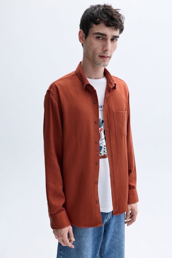 REGULAR FIT UZUN KOLLU GÖMLEK