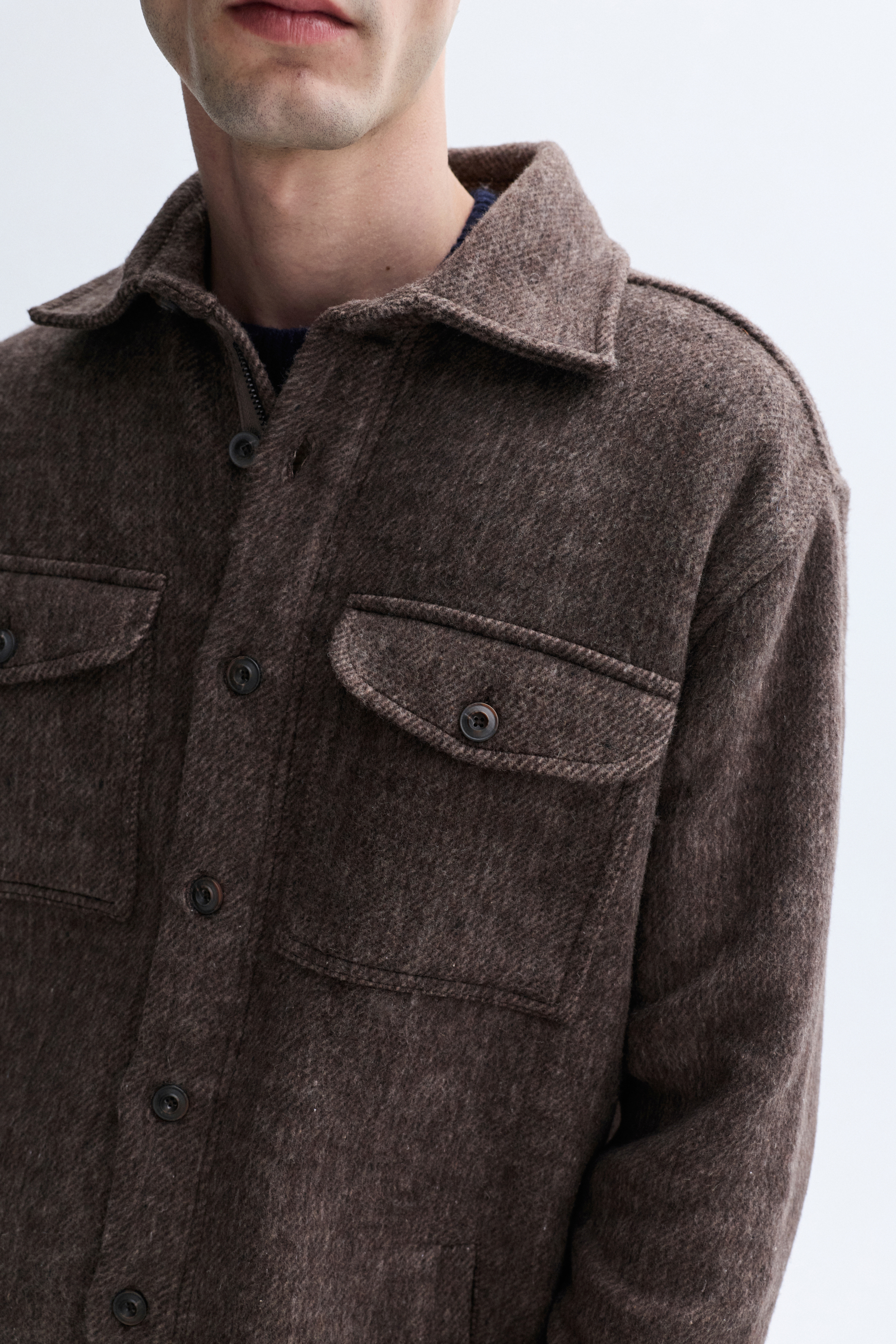 DÜĞMELİ GÖMLEK CEKET