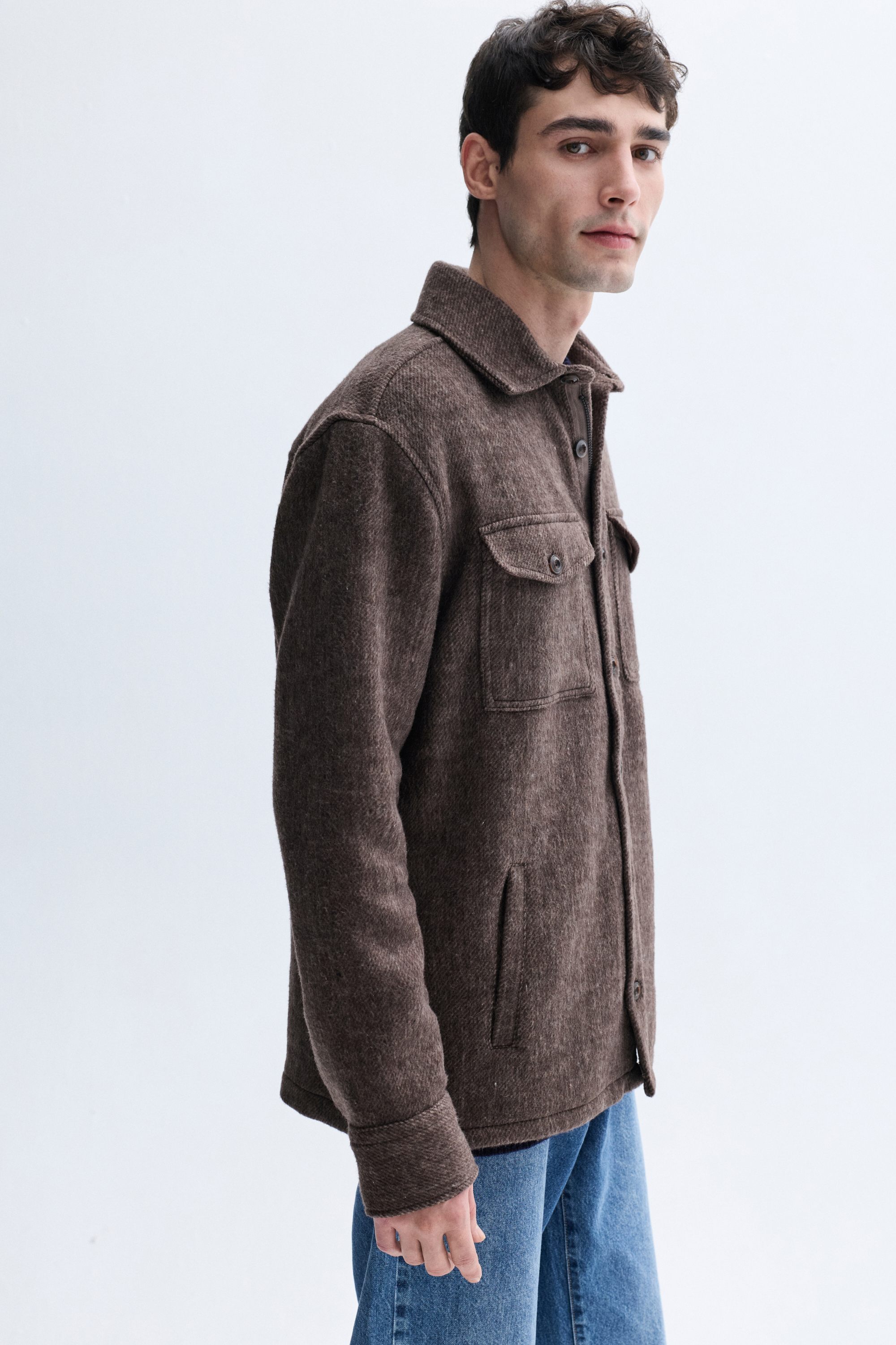 DÜĞMELİ GÖMLEK CEKET