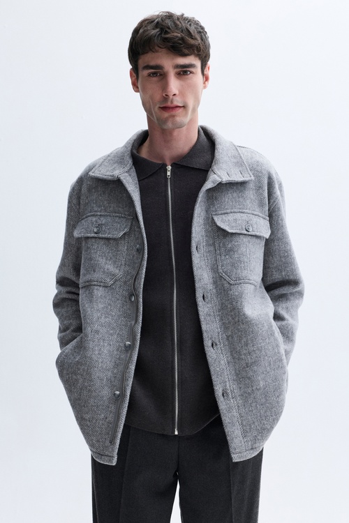 REGULAR FIT ÇOK CEPLİ GÖMLEK CEKET