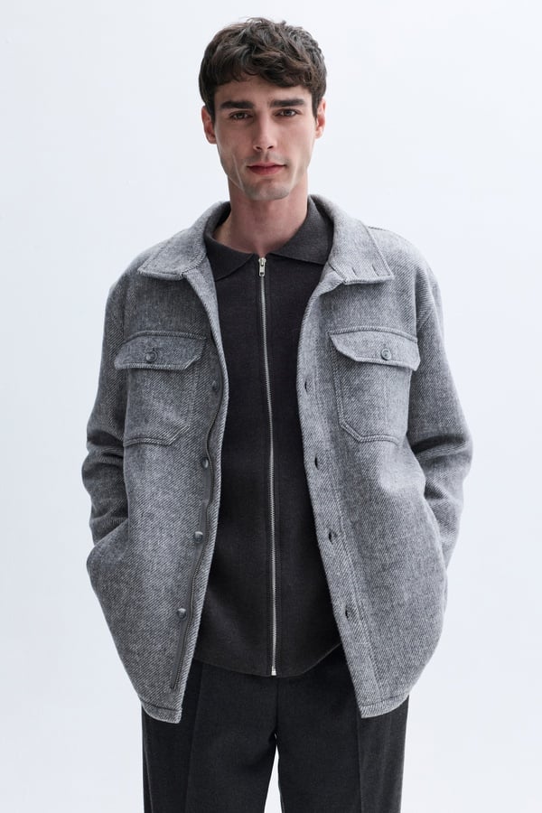 REGULAR FIT ÇOK CEPLİ GÖMLEK CEKET