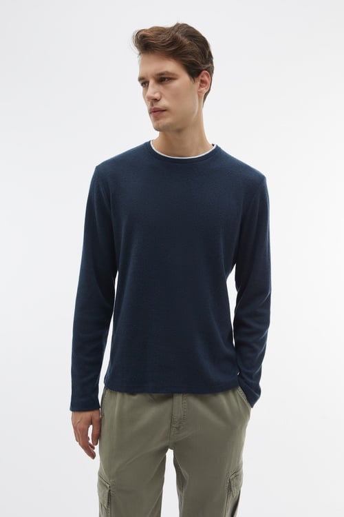  BİSİKLET YAKA SWEATSHIRT