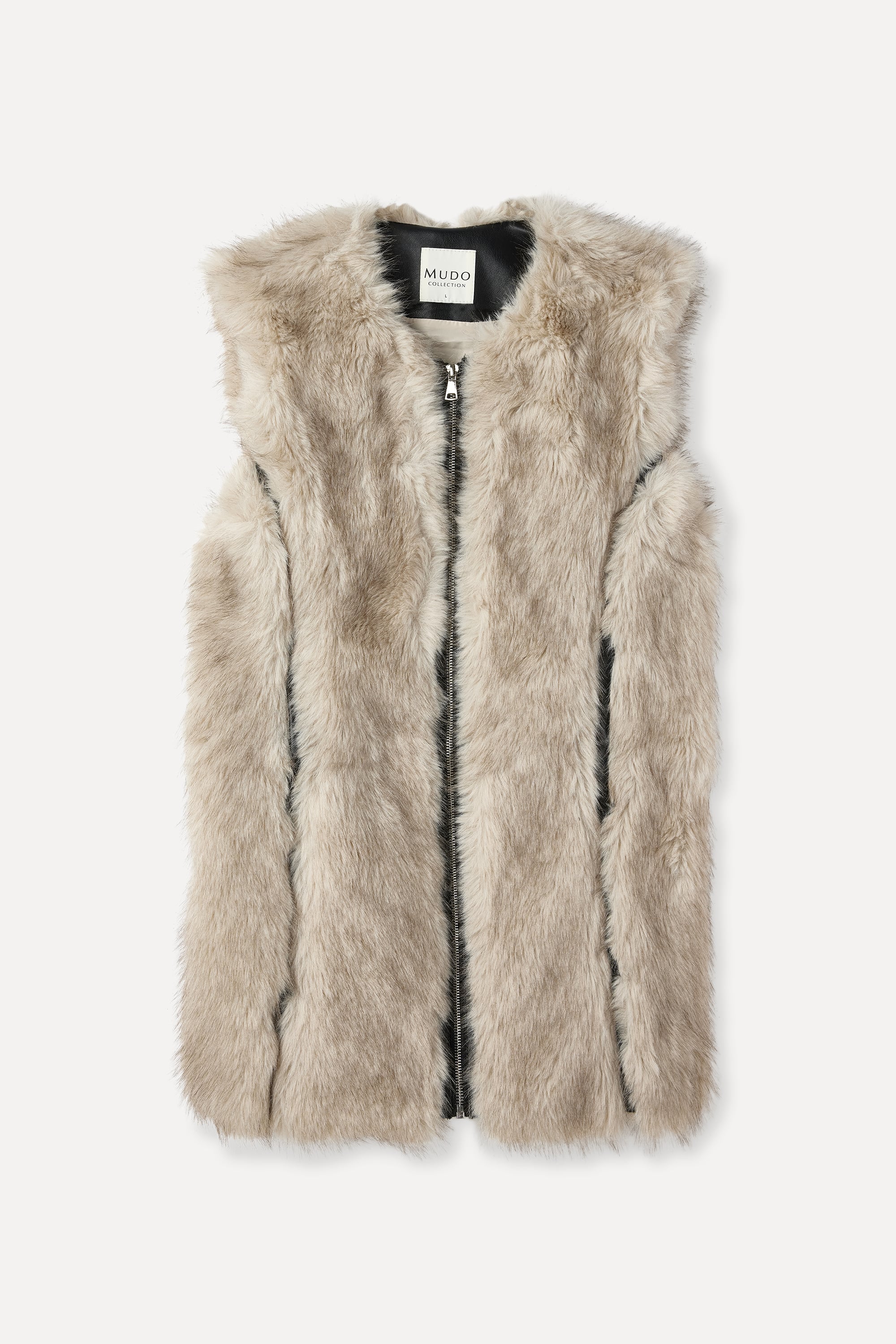 MİDİ KOLSUZ PELÜŞ YELEK