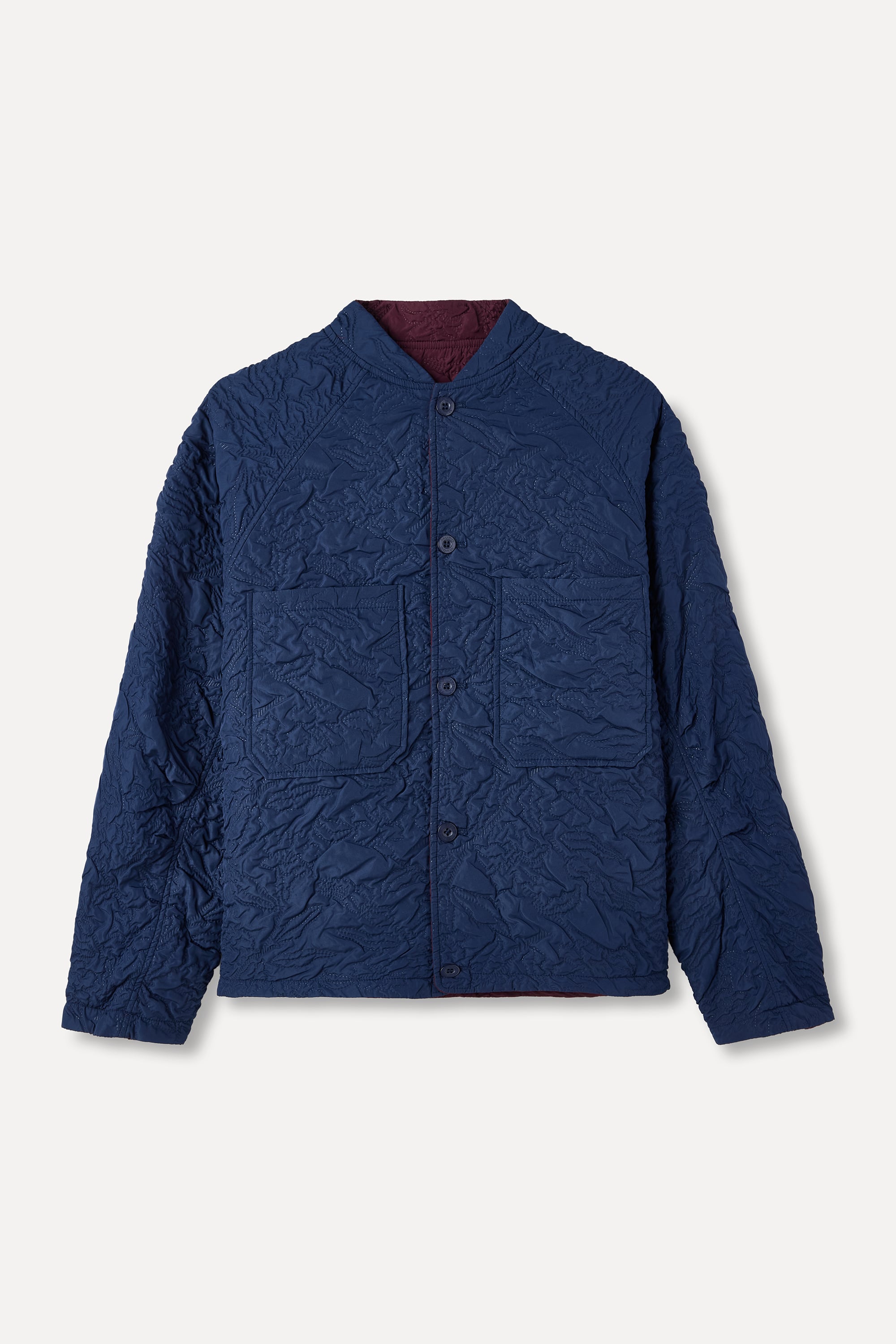 KAPİTONELİ ÇİFT TARAFLI KISA MONT CEKET