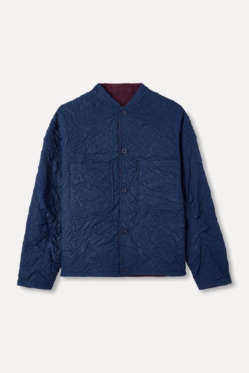 KAPİTONELİ ÇİFT TARAFLI KISA MONT CEKET