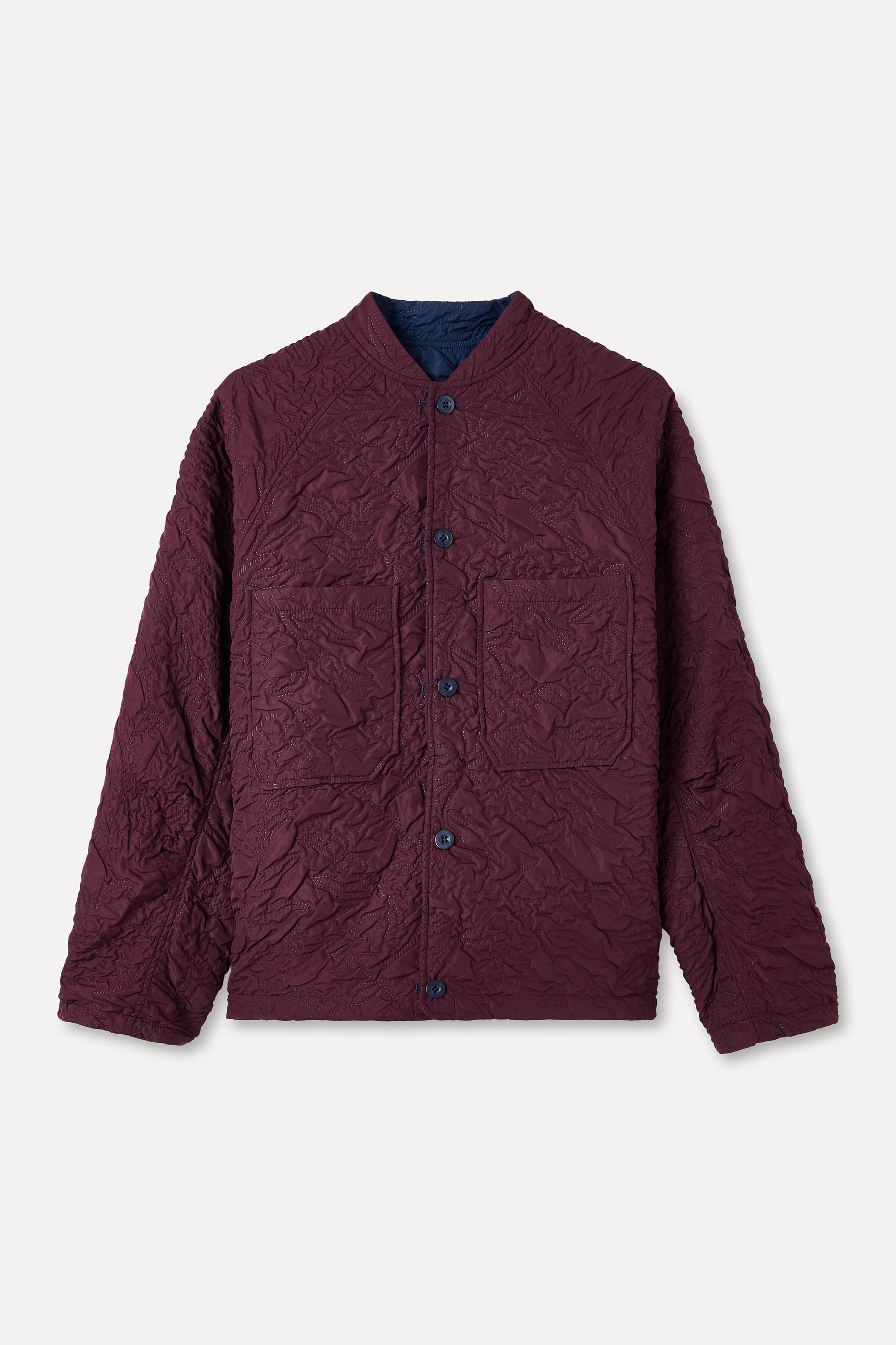 KAPİTONELİ ÇİFT TARAFLI KISA MONT CEKET