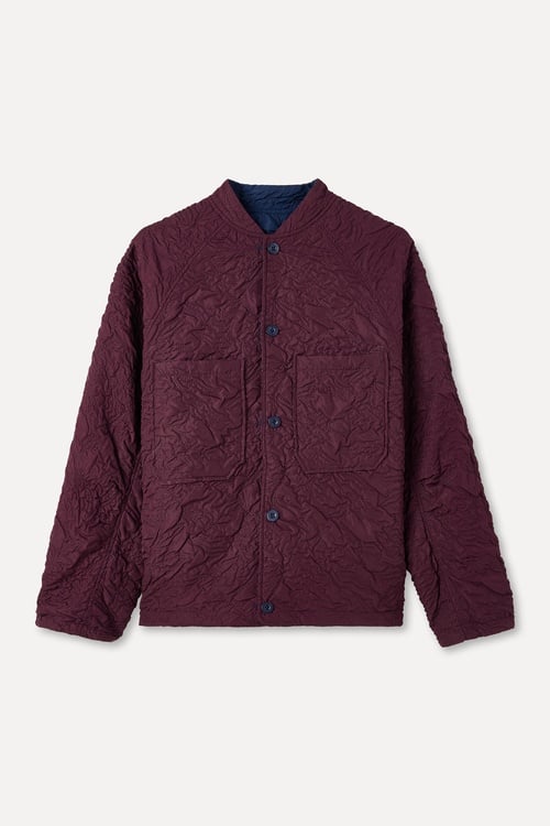 KAPİTONELİ ÇİFT TARAFLI KISA MONT CEKET