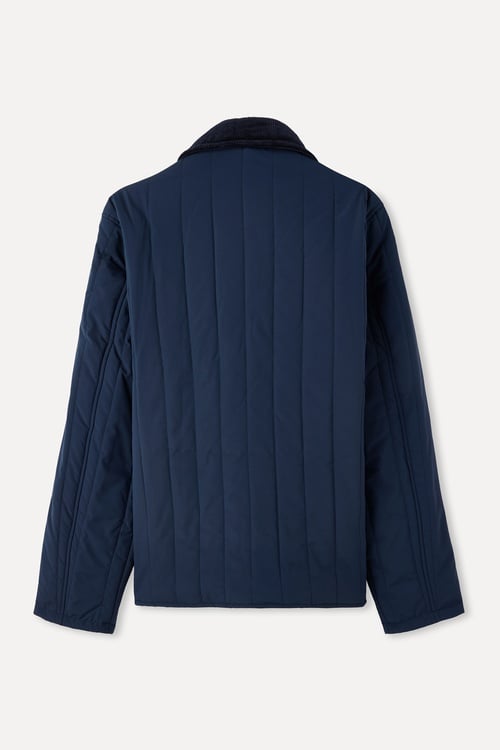  KADİFE YAKA KAPİTONELİ MONT