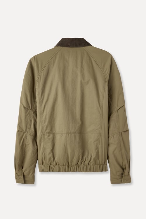 KADİFE YAKA KISA MONT