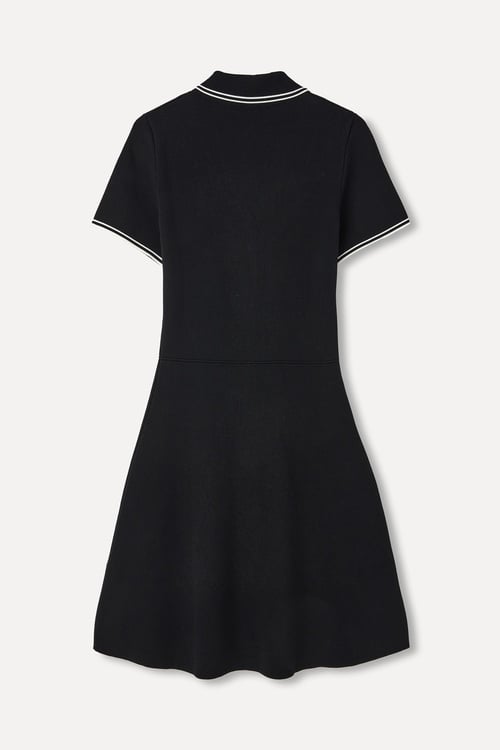 A FORM ÇİZGİ DETAYLI MİNİ ELBİSE