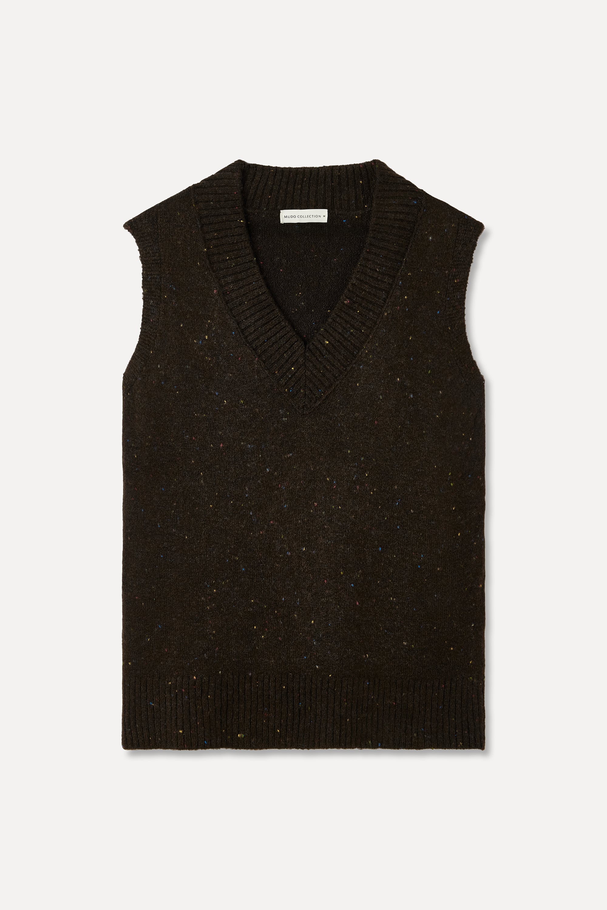 LOOSE FIT TEKSTÜRLÜ V YAKA SÜVETER