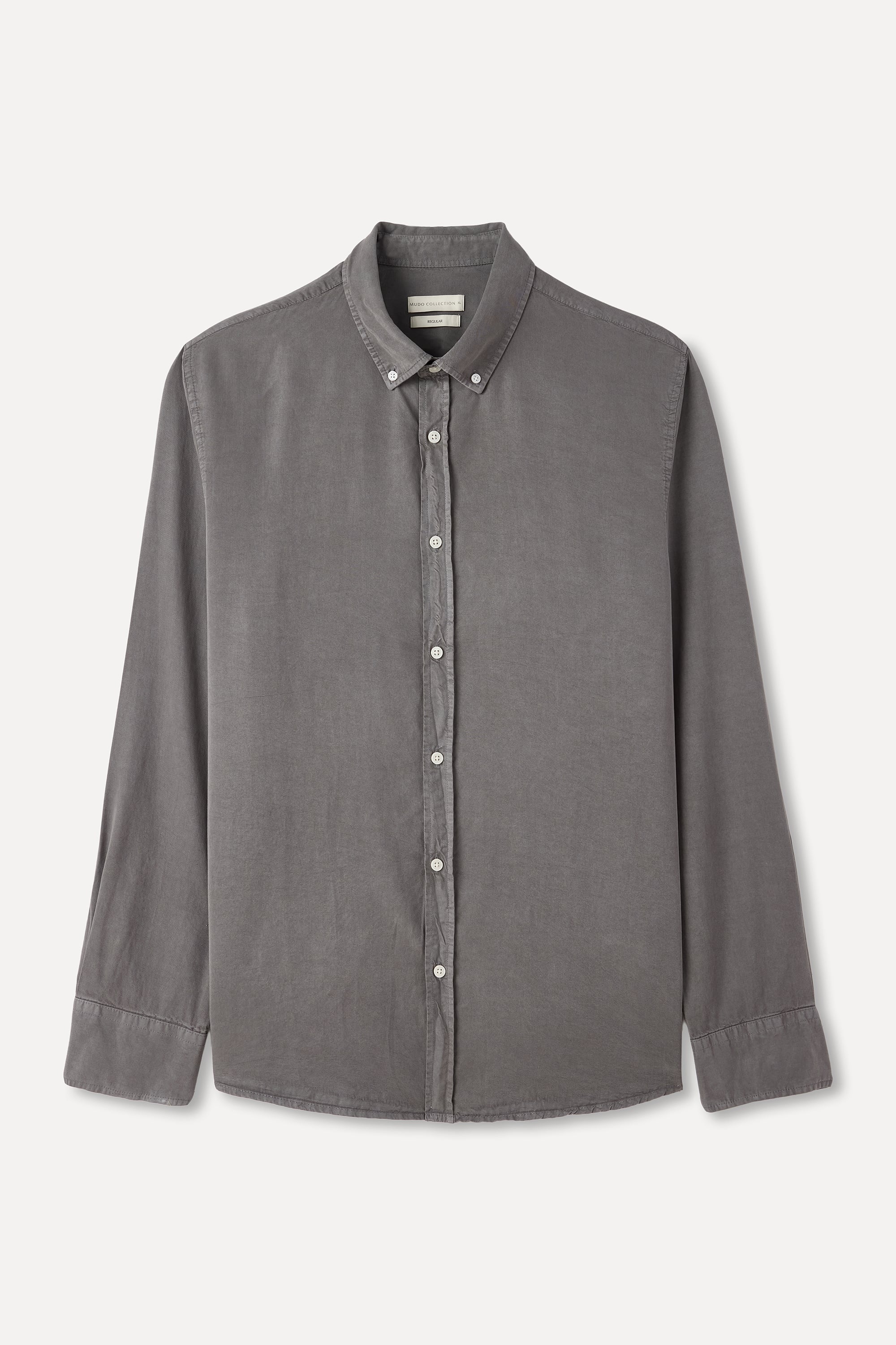 REGULAR FIT UZUN KOLLU LİYOSEL GÖMLEK