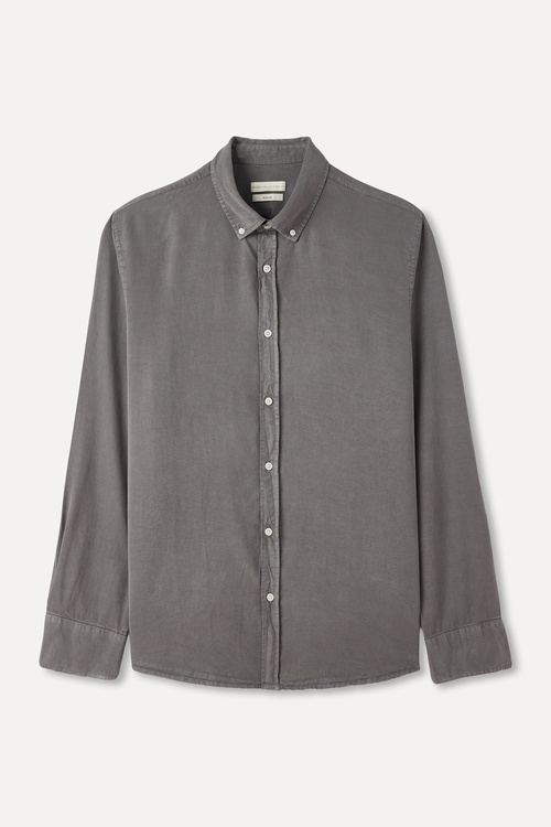  REGULAR FIT UZUN KOLLU LİYOSEL GÖMLEK