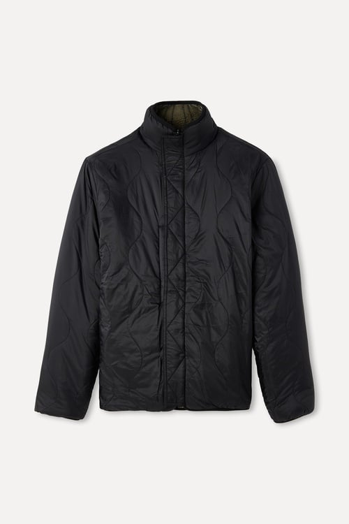 DİK YAKA ÇİFT TARAFLI PELÜŞ MONT CEKET