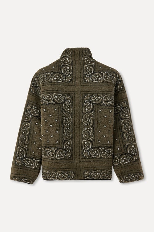 DİK YAKA ÇİFT TARAFLI PELÜŞ MONT CEKET