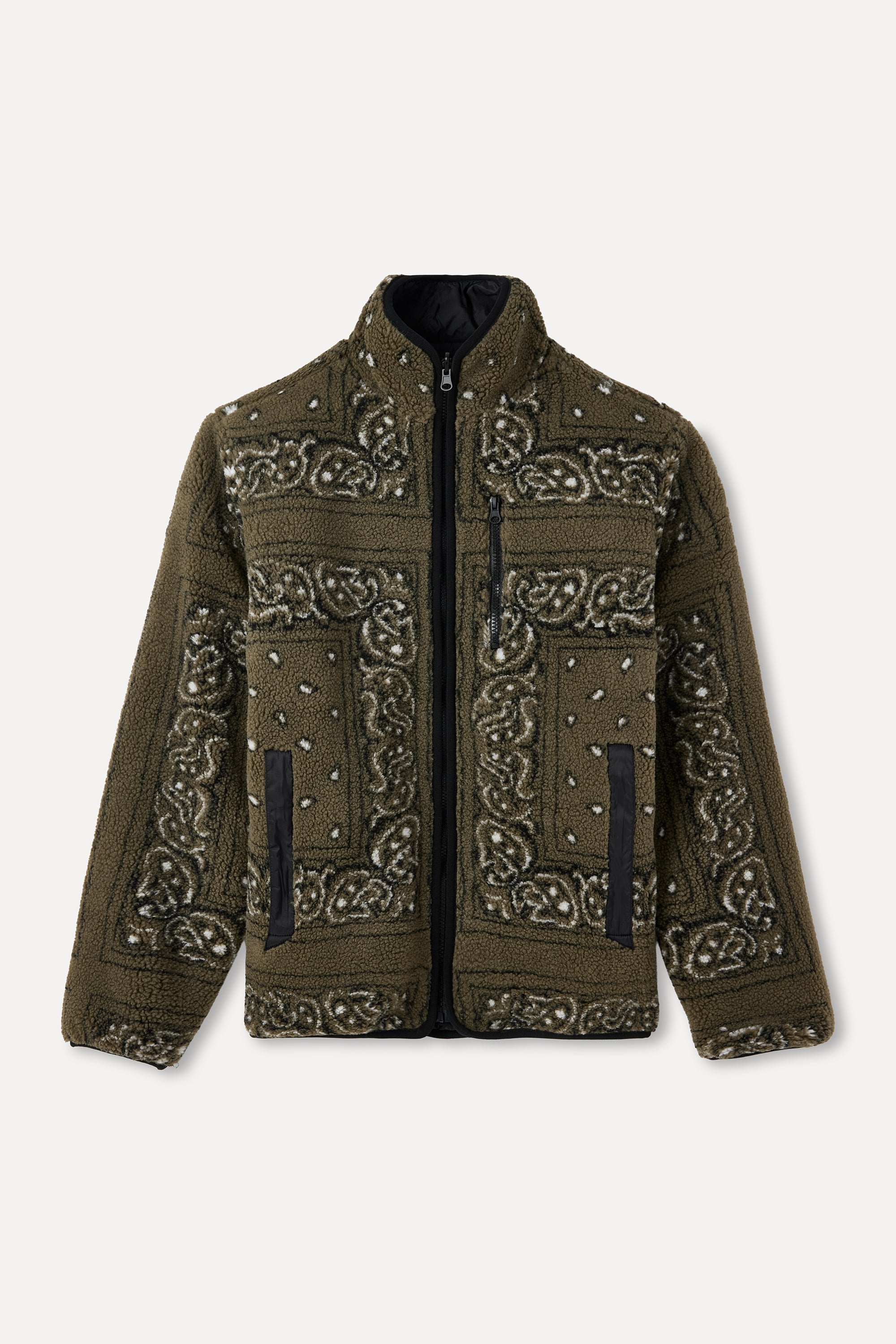 DİK YAKA ÇİFT TARAFLI PELÜŞ MONT CEKET