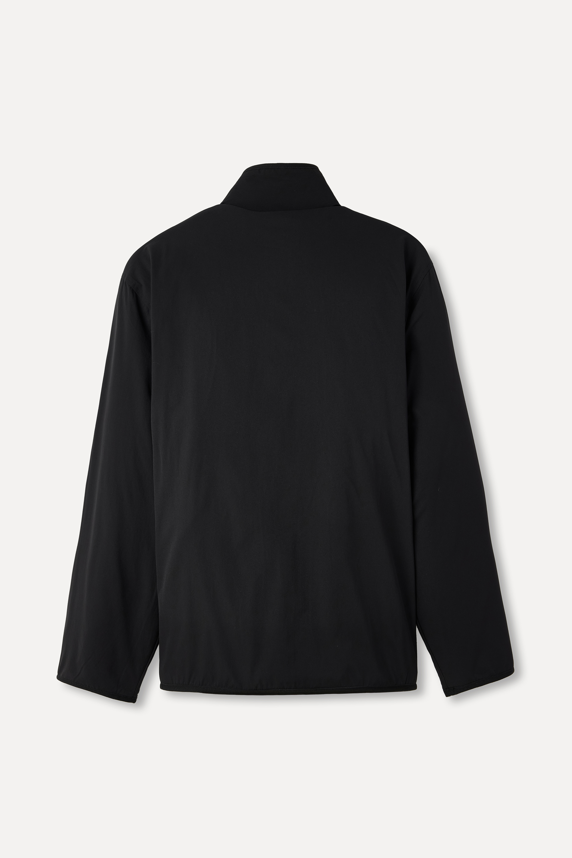 DİK YAKA ÇİFT TARAFLI PELÜŞ MONT CEKET