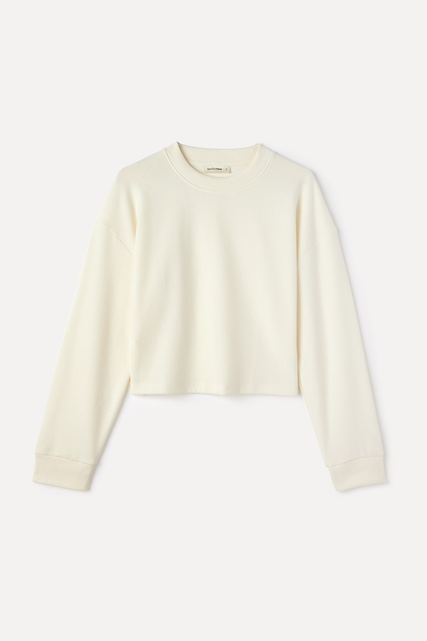 BİSİKLET YAKA SWEATSHIRT