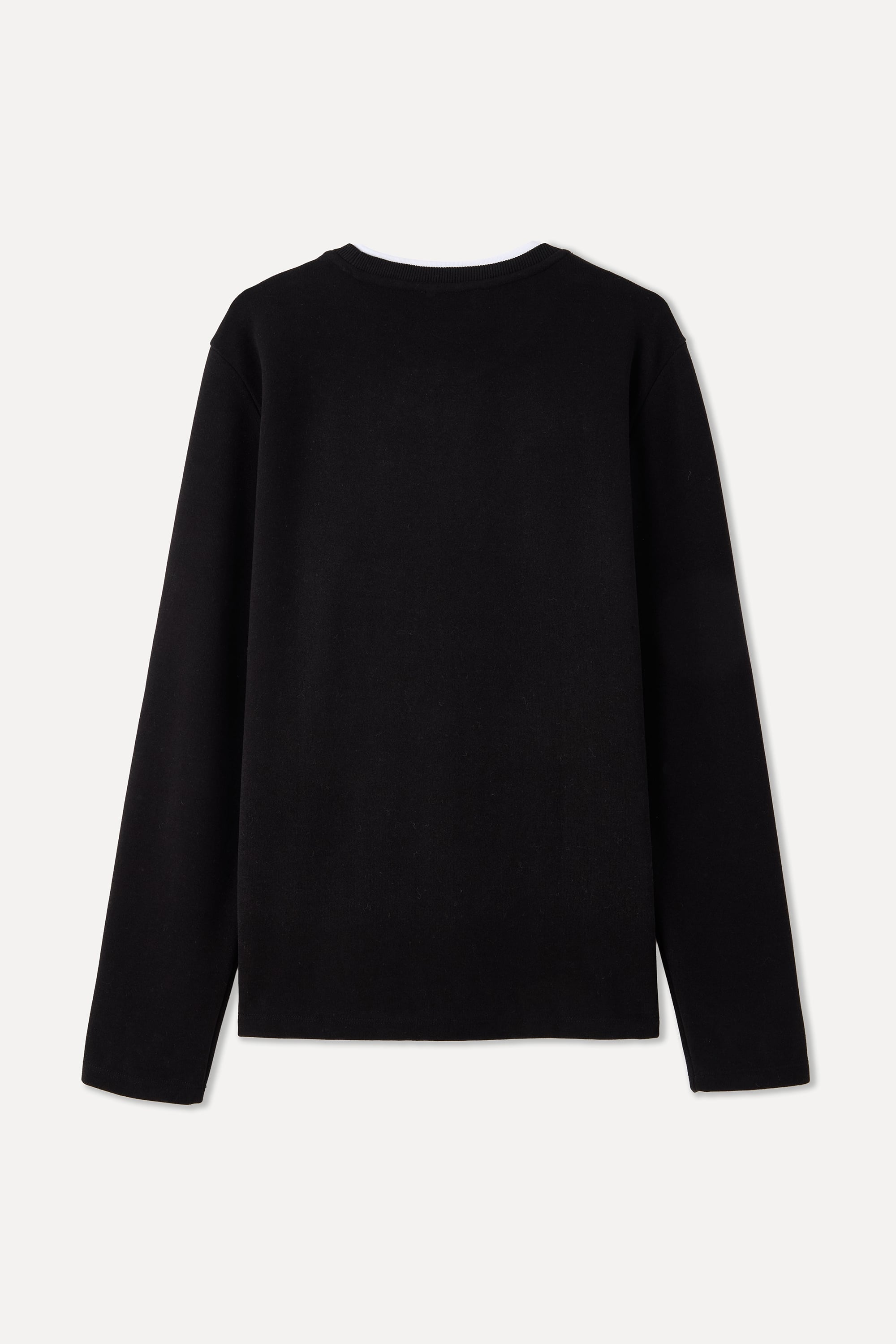 YAKA DETAYLI BİSİKLET YAKA SWEATSHIRT