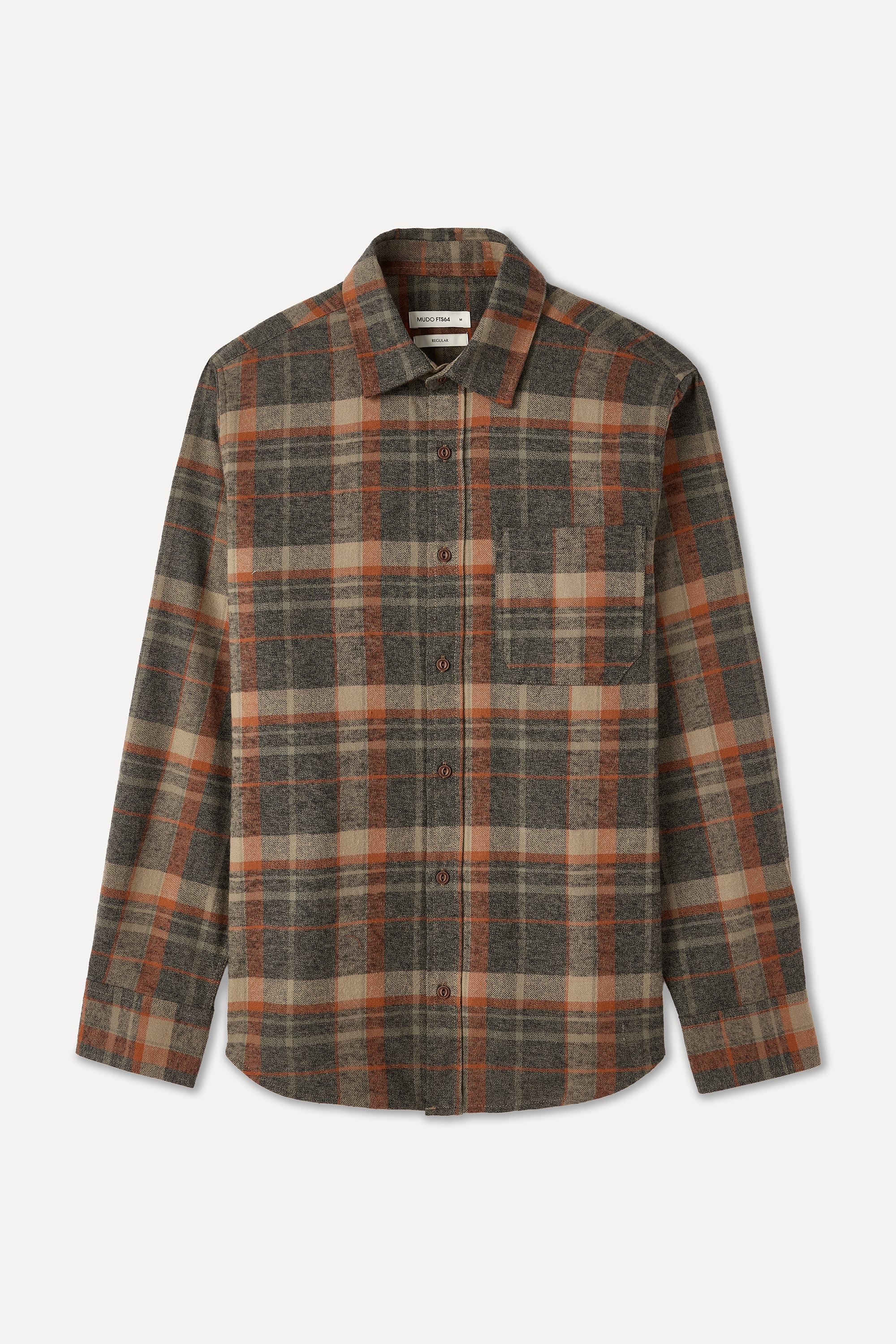 EKOSELİ REGULAR FIT UZUN KOLLU GÖMLEK