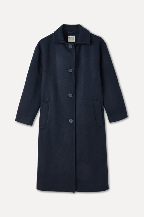 OVERSIZE YÜN KARIŞIMLI UZUN KAŞE KABAN