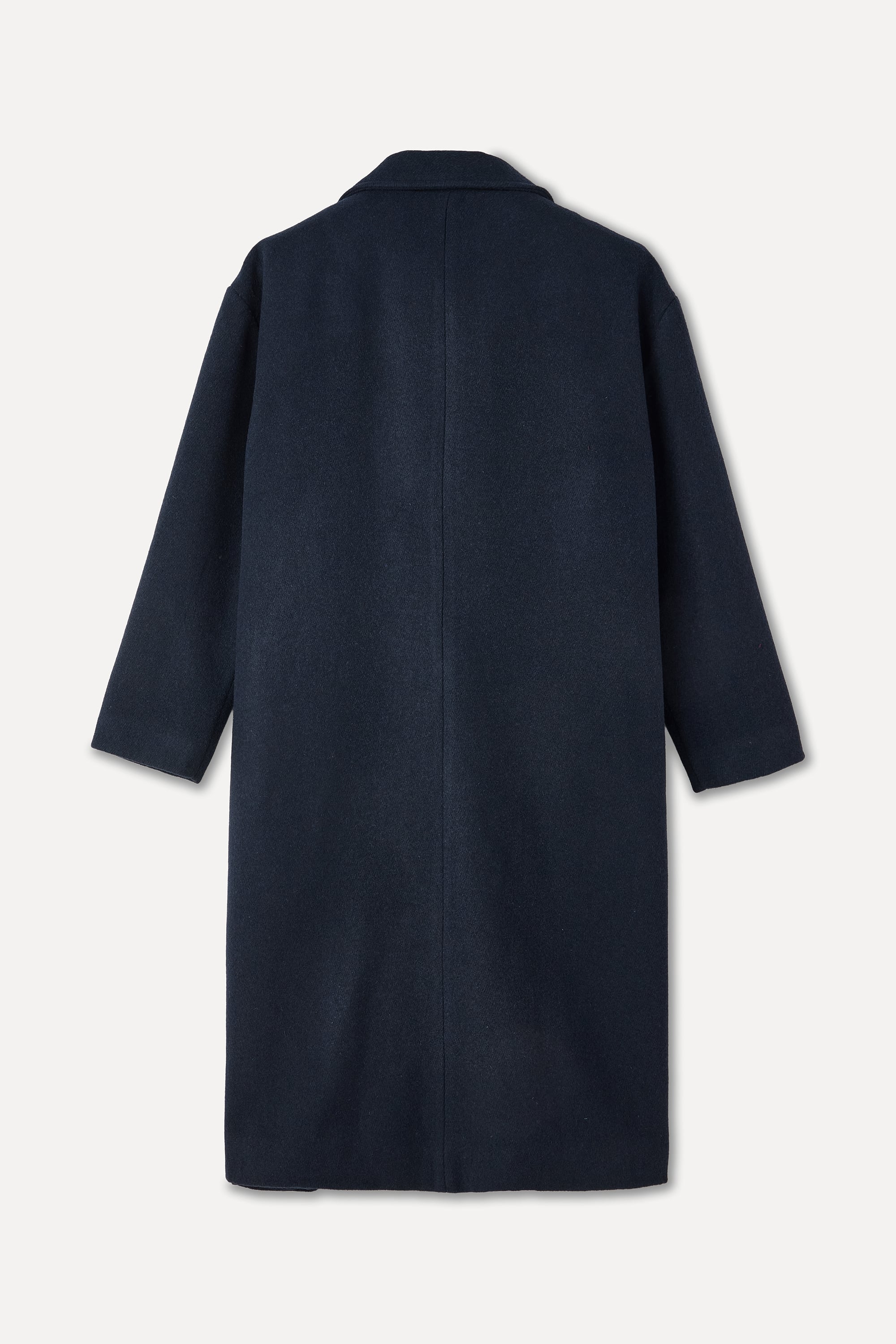 OVERSIZE YÜN KARIŞIMLI UZUN KAŞE KABAN