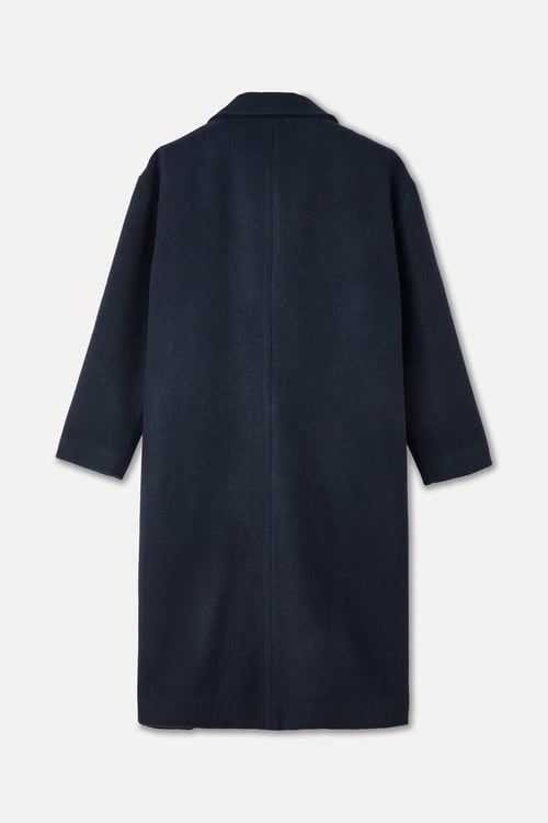 OVERSIZE YÜN KARIŞIMLI UZUN KAŞE KABAN